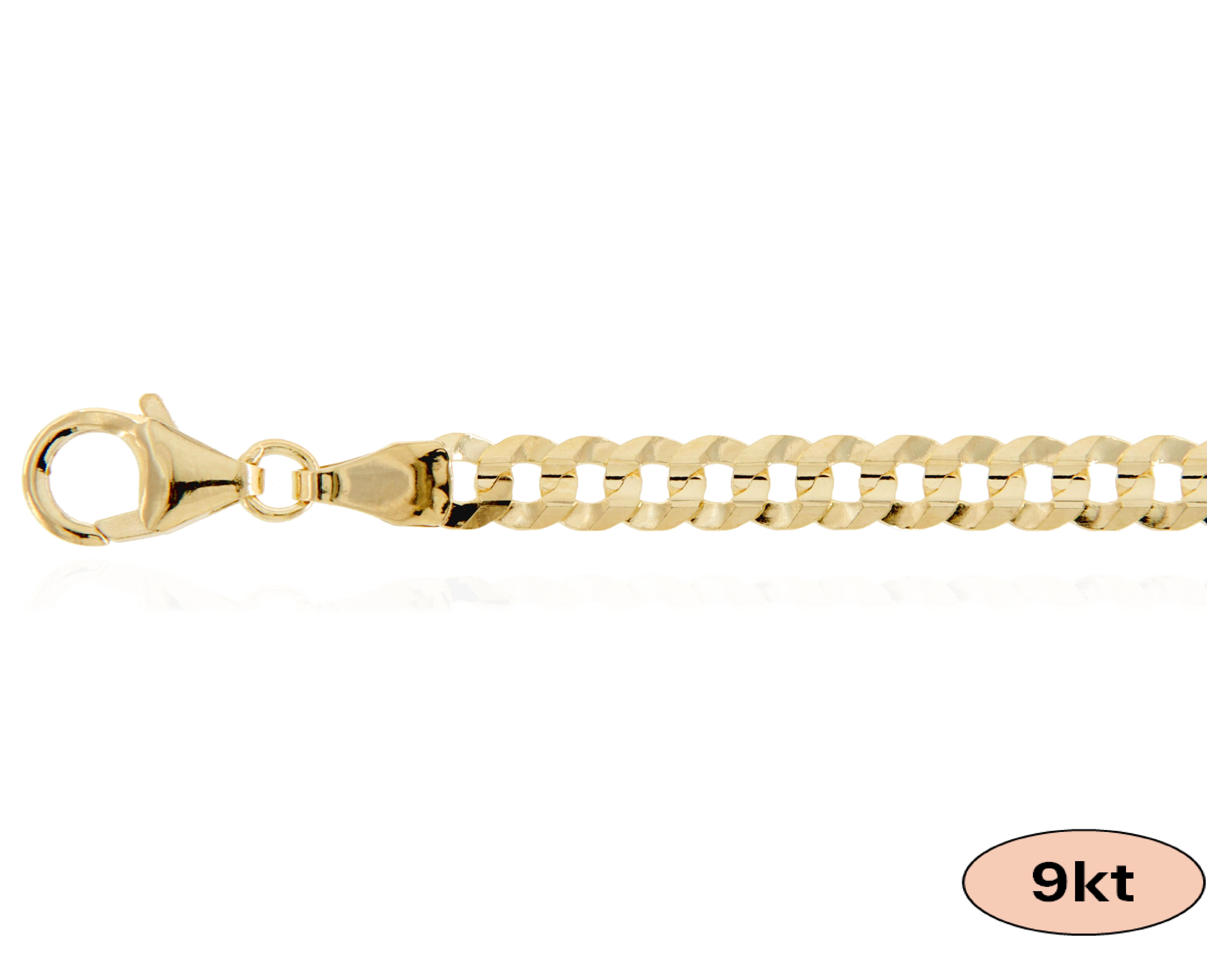 9kt CHAINS & BRACELETS - SOLID